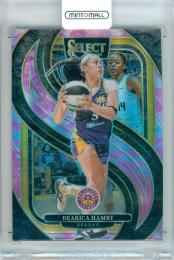 2025 Panini WNBA Select Dearica Hamby #151 Base- Premier Level Pink Camo Prizms Parallel【116/175】