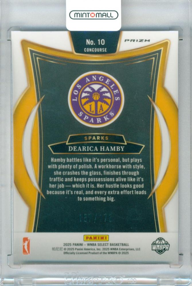ミントモール / MINT 立川店 / 2025 Panini WNBA Select Dearica Hamby