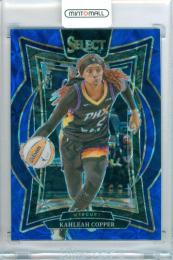 2025 Panini WNBA Select Kahleah Copper #6 Base- Concourse Blue Scope Prizms Parallel【160/199】