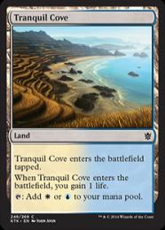 【KTK】【ENG】【Foil】《平穏な入り江/Tranquil Cove》