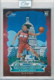 2024-25 Panini One And One Bub Carrington #27 Downtown Wizards