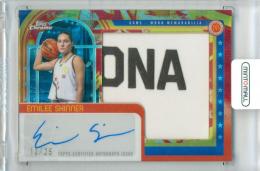 2025 Topps Chrome Mcdonald's All American Basketball Emilee Skinner #GP-ES Golden Patch Autographs【12/25】