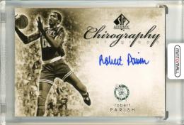 2008-09 Upper Deck SP Authentic Robert Parish Chirography #CRP Boston Celtics