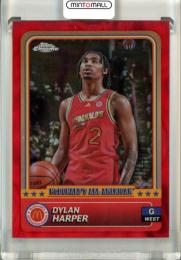 2024 Topps Chrome McDonald's All American Dylan Harper Red Lava Refractors #38【40/125】