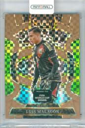 2026 Panini Select Road To FIFA World Cup Soccer Luis Malagon #26 Base-Terrace Bronze Checker Parallel【028/130】 Mexico