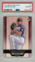 BBM ICONS 2013 HOPE 大谷翔平 レギュラーカード【PSA 10 GEM MT】 北海道日本ハムファイターズ