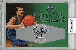 【表面左上角若干難あり】1999-00 FLEER Ultra Wally Szczerbiak Autograph【381/500】