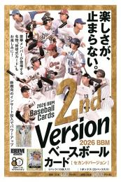 ◆予約◆BBM 2026 ベースボールカード 2NDバージョン