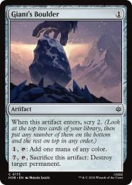 ◆予約◆【HOB】【ENG】〈173-C-N〉《巨人の大岩/Giant's Boulder》