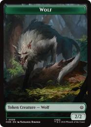 【HOB】【ENG】〈009-T-G〉《狼/Wolf Token》
