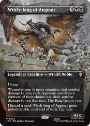 【HOC】【ENG】【Foil】〈020-M-B〉《アングマールの魔王/Witch-king of Angmar》ボーダーレス版