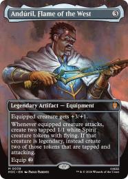 MTG 指輪物語 ポスター 西方の焰、アンドゥーリル ミントモール / MINT GAMES MTG(東日本橋) / 【LTR】【JPN】《西方の焔