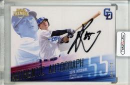 2025 EPOCH 中日ドラゴンズ PREMIER EDITION 細川 成也 AUTHENTIC AUTOGRAPH 直筆サインカード ゴールド版【24/37】