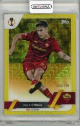 2022-23 Topps Chrome Sapphire UEFA Club Competitions Paulo Dybala 【066/150】 AS Roma