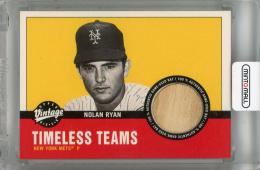 2001 Upper Deck Vintage Nolan Ryan Timeless Teams Bat #NYMNR ※裏面白かけ有 New York Mets