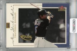 2001 Fleer Genuine Tsuyoshi Shinjo Genuiine Upside #103 RC ※裏面白かけ有【0678/1500】 New York Mets