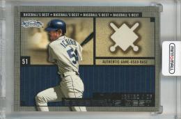 2002 Fleer Showcase Ichiro Baseball's Best Memorabilia #15 ※白かけあり Seattle Mariners