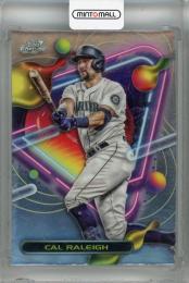 2023 Topps Cosmic Chrome  Cal Raleigh #192 Seattle Mariners