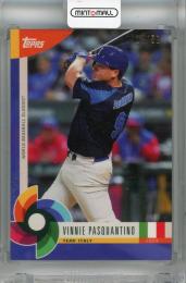 2023 Topps World Baseball Classic Vinnie Pasquantino Global Stars Blue #49【14/50】 Italy