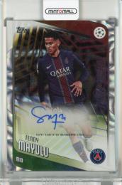 2025-26 Topps UEFA Japan Edition Senny Mayulu Future Stars Autographs Inferno Holo #FSASM