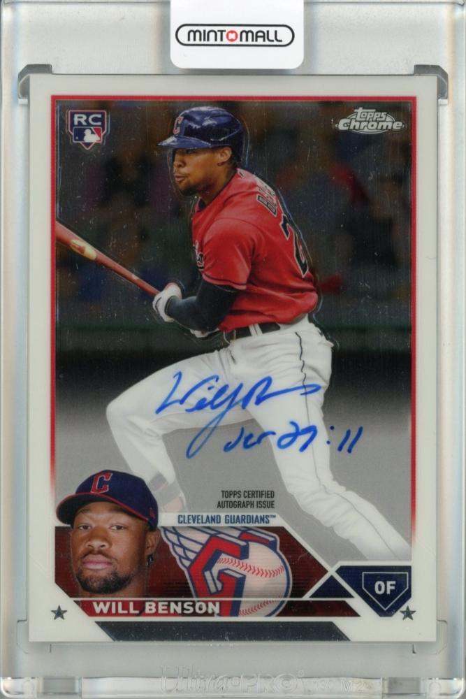 ミントモール / MINT 池袋店 / 2023 Topps Chrome Cleveland Guardians Will Benson  Rookie Autographs