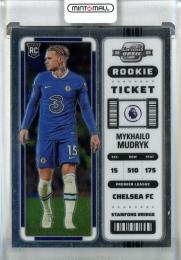2022-23 Panini Chronicles Contenders Optic Premier League Mykhailo Mudryk RC Rookie #296 Chelsea FC