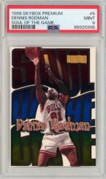 1998-99 SkyBox Premium Dennis Rodman Soul of the Game #5【PSA9】《MINT》 Chicago Bulls