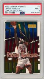 1998-99 SkyBox Premium Dennis Rodman Soul of the Game #5【PSA9】《MINT》 Chicago Bulls