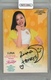 2021 BBM チアリーダーカード DANCING HEROINE 華 LUNA 直筆サインカード【19/90】 Honeys