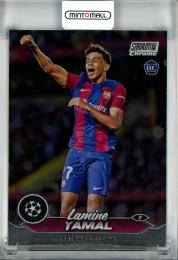 2023-24 Topps Stadium Club Chrome UEFA Champions League Lamine Yamal RC/#27 FC Barcelona