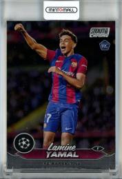 2023-24 Topps Stadium Club Chrome UEFA Champions League Lamine Yamal RC/#27 FC Barcelona