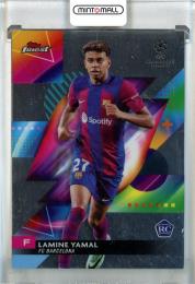 2023-24 Topps Finest UEFA Club Competitions Lamine Yamal RC/#50 FC Barcelona