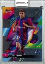 2023-24 Topps Finest UEFA Club Competitions Lamine Yamal RC/#50 FC Barcelona