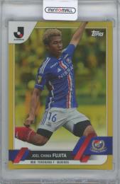 2023 TOPPS Jリーグ フラッグシップ / 藤田譲瑠チマ(横浜F・マリノス) ゴールド・フォイル・パラレルカード 【34/50】
