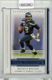 2020 PANINI National Treasures Russell Wilson Treasured Moments #41【66/99】 Seattle Seahawks