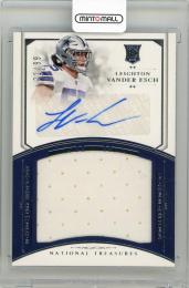 2018 PANINI National Treasures Leighton Vander Esch #207 JSY AU RC EXCH【21/99】 Dallas Cowboys