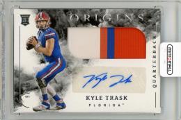 2021 PANINI Chronicles Draft Picks Origins Kyle Trask Rookie Jumbo Patch Autographs #4【97/99】 University of Florida