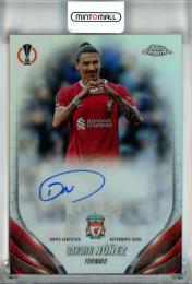 2023-24 Topps Chrome UEFA Club Competitions Darwin Nunez Autograph #CADN Liverpool FC