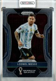 2022 Panini Prizm World Cup Qatar Soccer Lionel Messi Base #7 Argentina