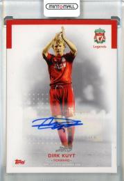 2022-23 TOPPS Liverpool FC Durk Kuyt Autograph #AUDK Liverpool FC