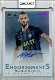 2016-17 Panini Aficionado  Marcelo Brozovic Endorsements Artists Proof Auto #EMBR Inter Milano