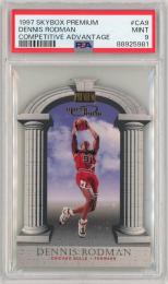 1997-98 SkyBox Premium Dennis Rodman Competitive Advantage #CA9【PSA9】《MINT》 Chicago Bulls