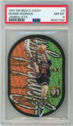 1997-98 E-X2001 Dennis Rodman Jambalaya #3【PSA8】《Near MINT-MINT》Chicago Bulls