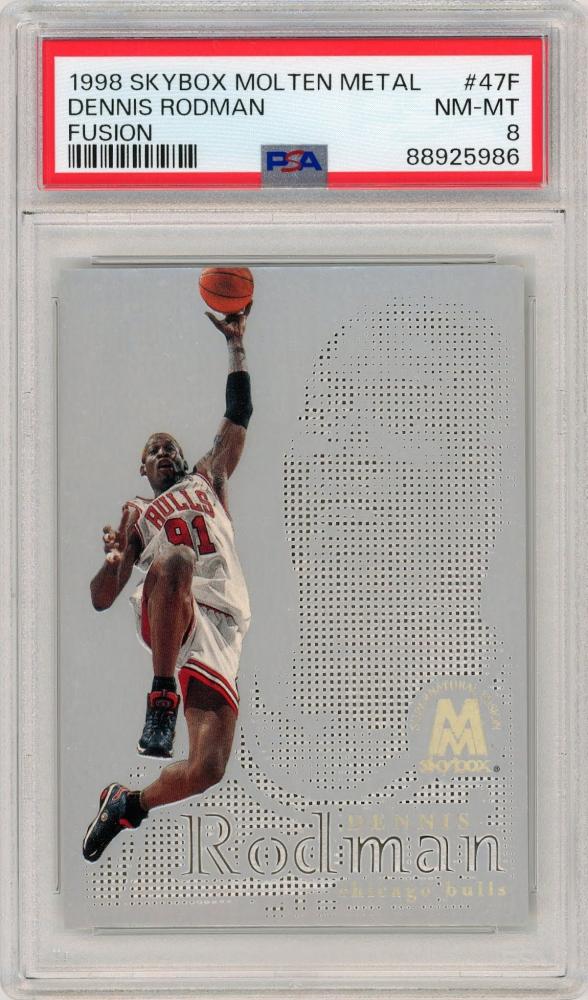 ミントモール / MINT 札幌店 / 1998-99 SkyBox Molten Metal Dennis Rodman Fusion  #47F【053/250】【PSA8】《Near MINT-MINT》 Chicago Bulls