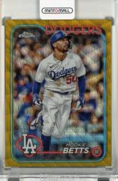 2024 Topps Chrome Mookie Betts Gold Wave Refractors #296【09/50】