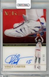 2019-20 Panini Noir Basketball  Vince Carter Sneaker Spotlight Autographs【43/99】 Atlanta Hawks