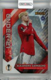 2022-23 Topps Merlin Chrome UEFA Club Competitions Alejandro Garnacho Under 21 U-21 Stars #U21-1 RC Manchester United