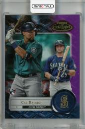 2022 Topps Gold Label Cal Raleigh CLASS 3 Pueple #7 RC ※状態難【05/35】 Seattle Mariners