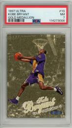 1997-98 Fleer Ultra Kobe Bryant Gold Medallion #1【PSA 7 NM】