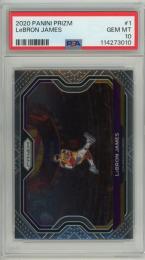 2020-21 Panini Prizm LeBron James Base #1【PSA 10 GEM MT】